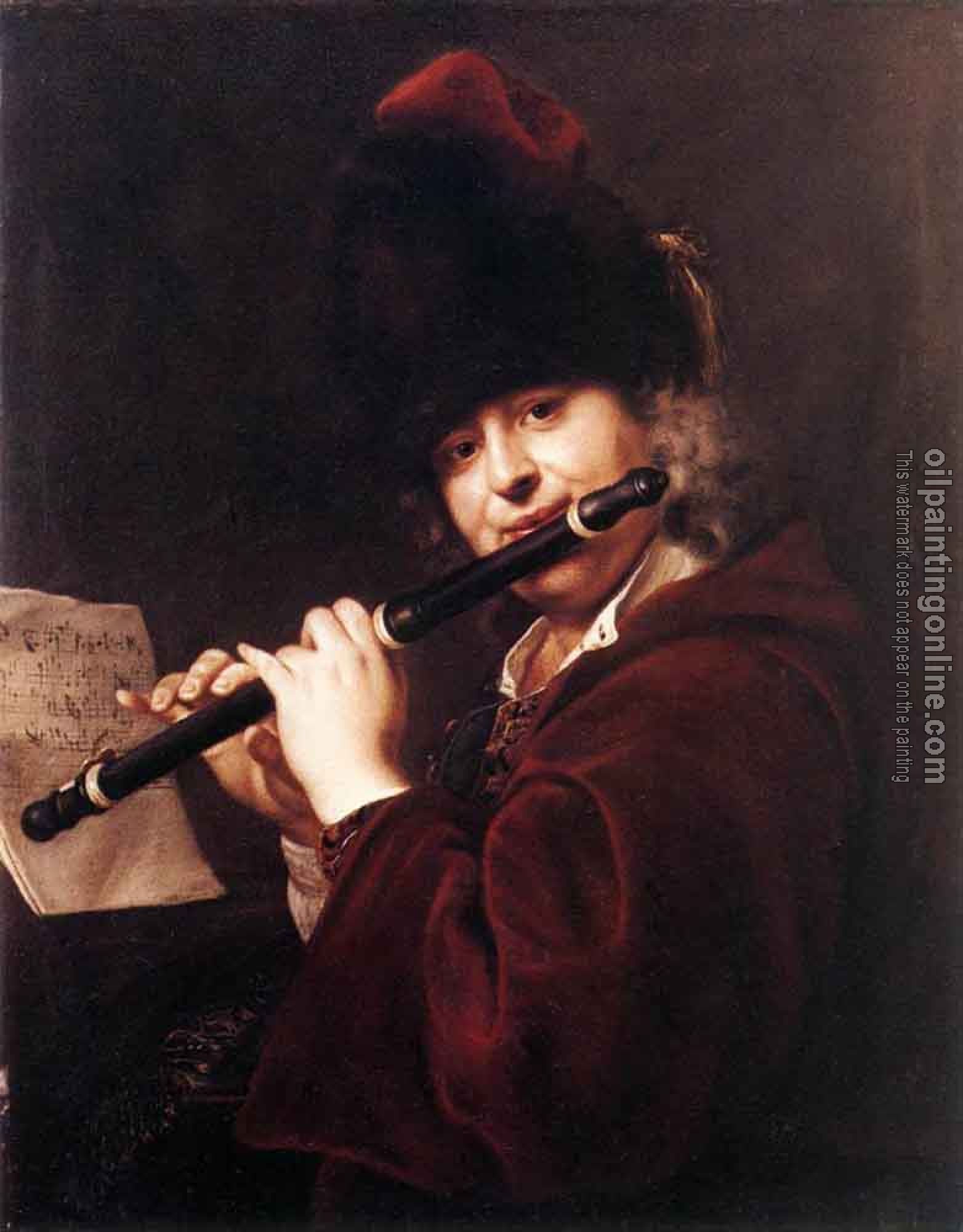 Jan Kupecky - Portrait Of The Court Musician Josef Lemberger